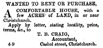 newspaper advertisement